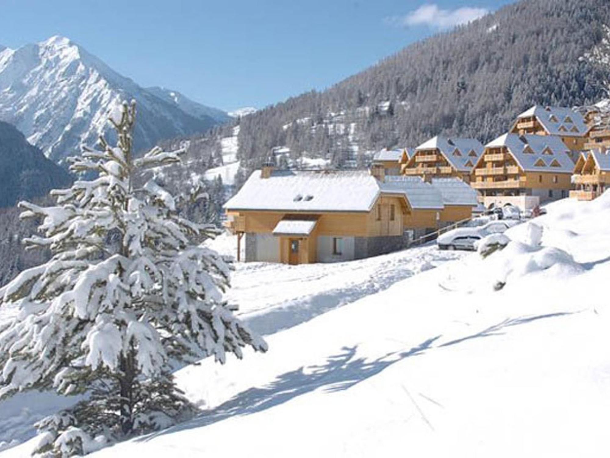 Chalet En Bois Avec 3 Chambres A Pra Loup - Fr-1-165A-47 Uvernet-Fours المظهر الخارجي الصورة