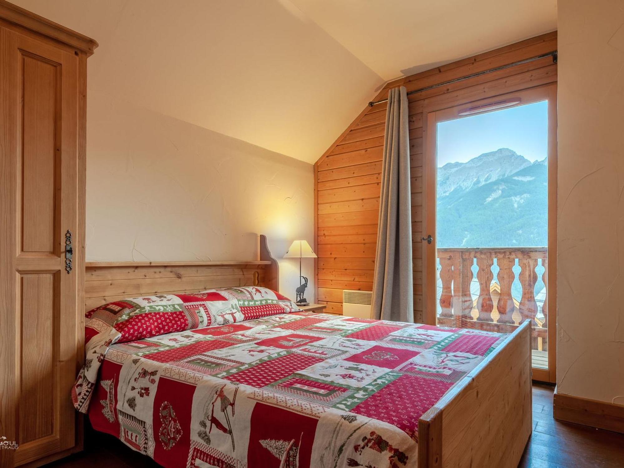Chalet En Bois Avec 3 Chambres A Pra Loup - Fr-1-165A-47 Uvernet-Fours المظهر الخارجي الصورة
